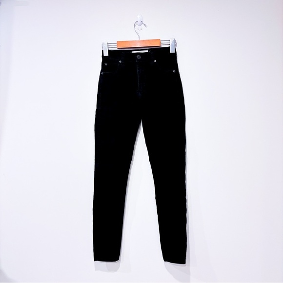 GARAGE Black high-waisted skinny jeans - Picture 1 of 9